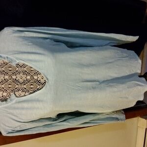 Long sleeve Dressy V Neck Shirt